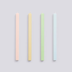 Square Candle - Set of 4 - Fresh