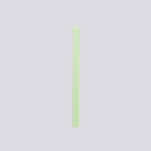 Square Candle - Light Green