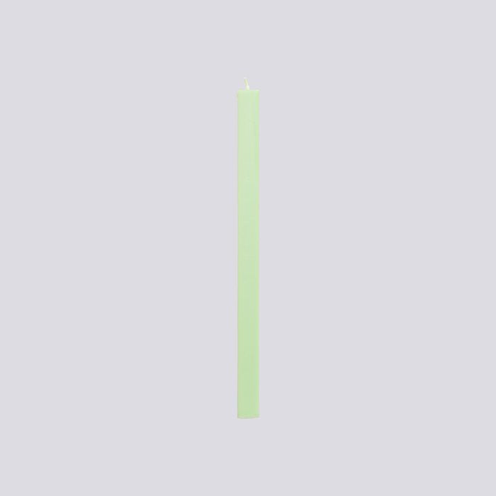 Square Candle - Light Green