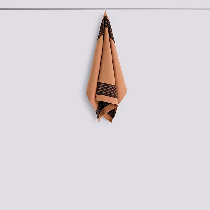 Linear Tea Towel-W52 x L80-Mocca