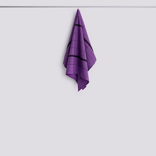 Linear Tea Towel-W52 x L80-Purple