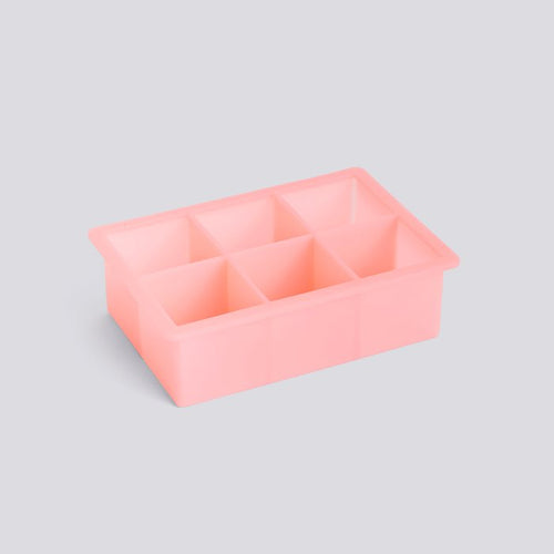 Ice Cube Tray-6 Cubes XX-Large-Pink