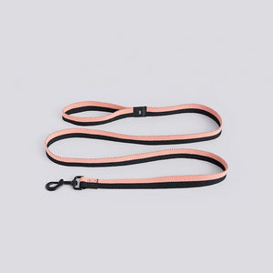 HAY Dogs Leash-Flat M/L-Pink, black