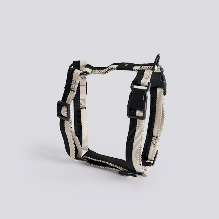 HAY Dogs Harness-Medium-Black, white