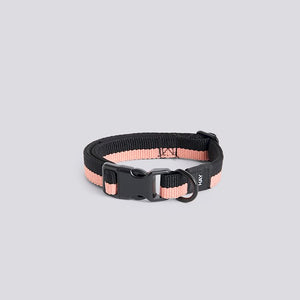 HAY Dogs Collar Flat, S/M - Pink, Black