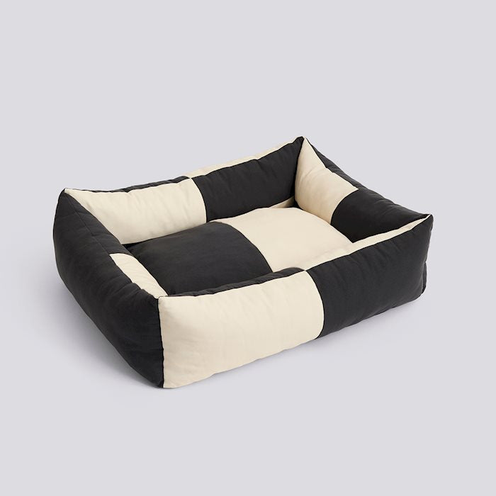 HAY Dogs Bed-Large-Black, white