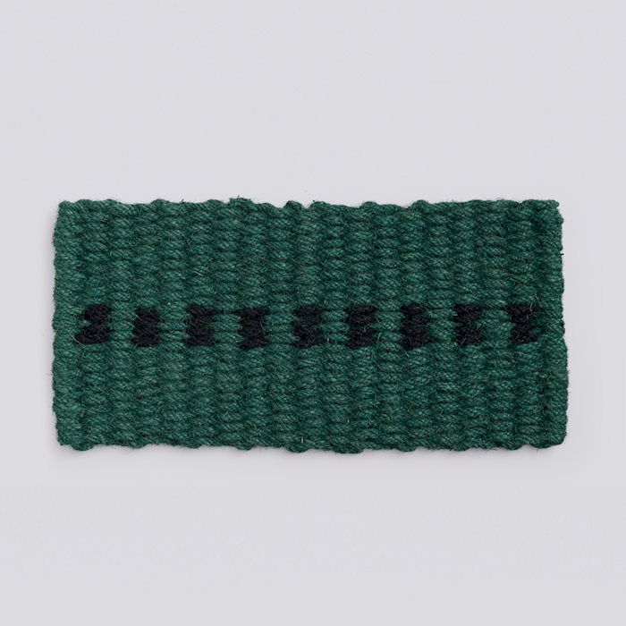 Coco Door Mat - Dot - Dark Green, Black
