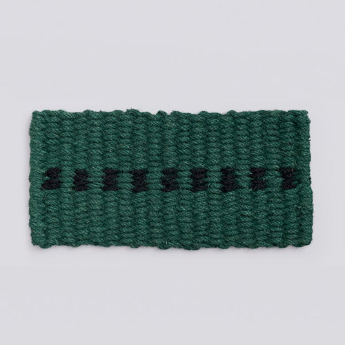 Coco Door Mat - Dot - Dark Green, Black