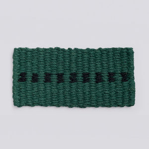 Coco Door Mat - Dot - Dark Green, Black