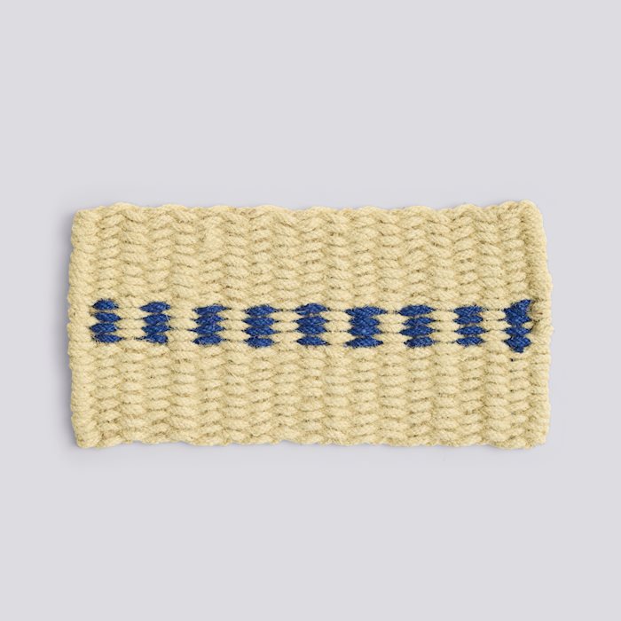 Coco Door Mat - Dot - White, Blue