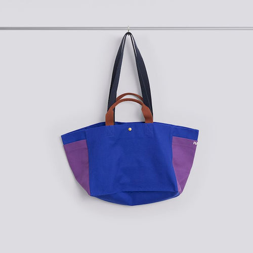 Weekend Bag (Organic)-Small-Electric blue multi