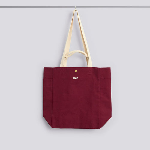 Everyday Tote Bag - M - Burgundy