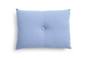 Dot Cushion Linen - Blue