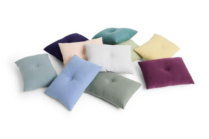 Dot Cushion Linen - Soft Yellow