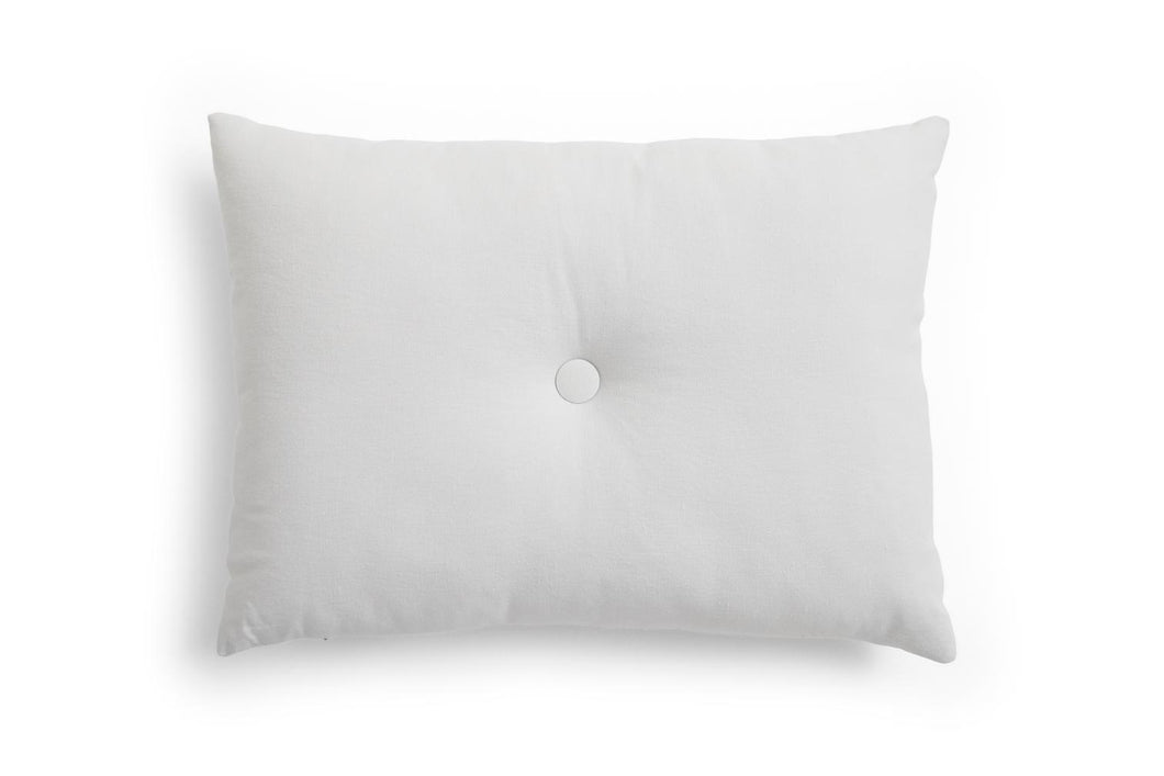 Dot Cushion Linen - Light Grey