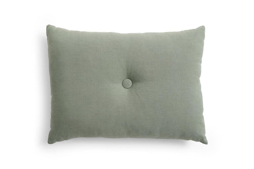 Dot Cushion Linen - Pine Green