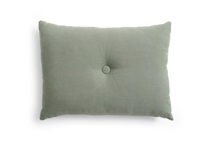 Dot Cushion Linen - Pine Green