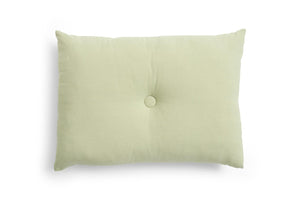 Dot Cushion Linen - Pistachio Green