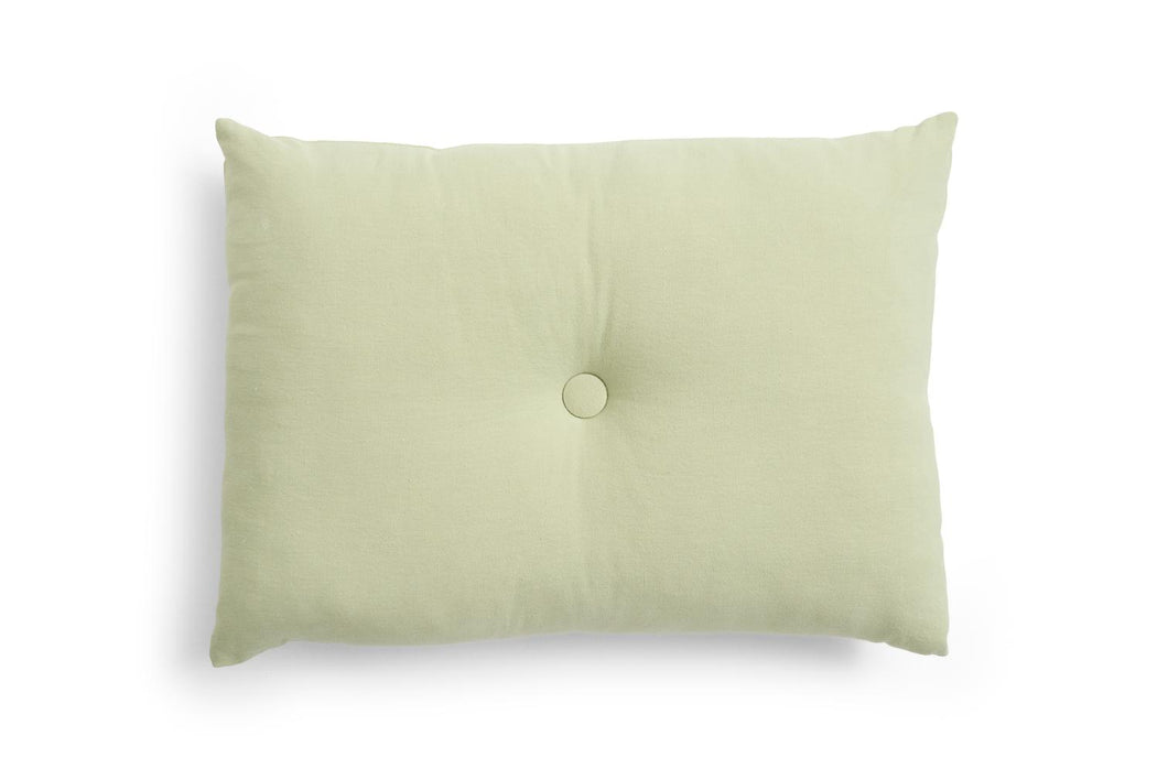 Dot Cushion Linen - Pistachio Green