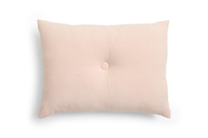 Dot Cushion Linen - Strawberry Milkshake