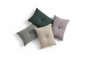 Dot Cushion Steelcut - Light Grey