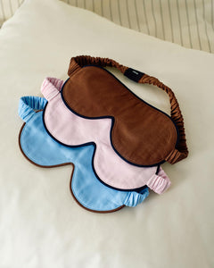 Outline Sleep Mask - Soft Pink