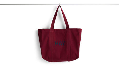 Shopper Bag - Medium, Burgundy
