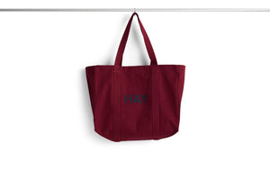 Shopper Bag - Medium, Burgundy