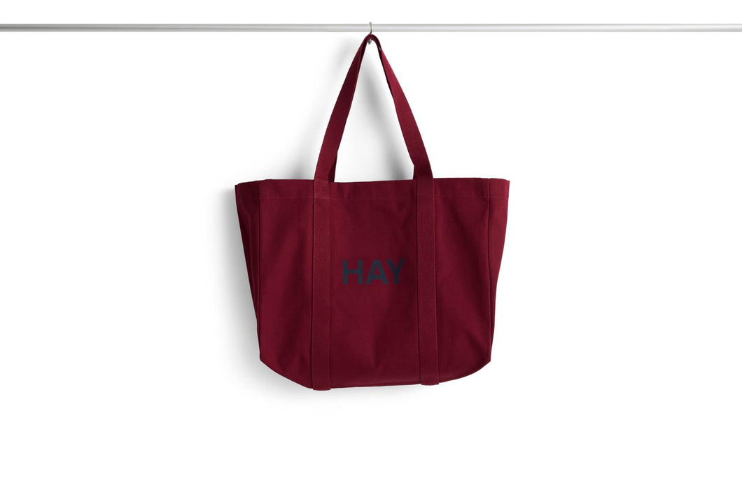 Shopper Bag - Medium, Burgundy
