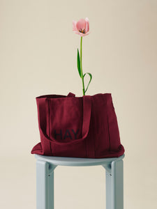 Shopper Bag - Medium, Burgundy