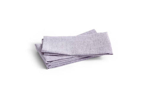 Tavolo Napkin/Placemat - Set of 4, Soft Purple