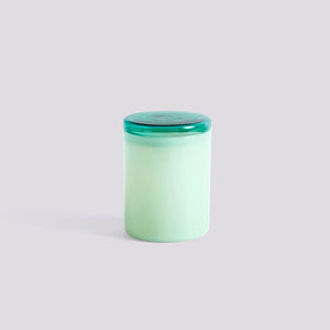 Hay Glass Container in Jade Green